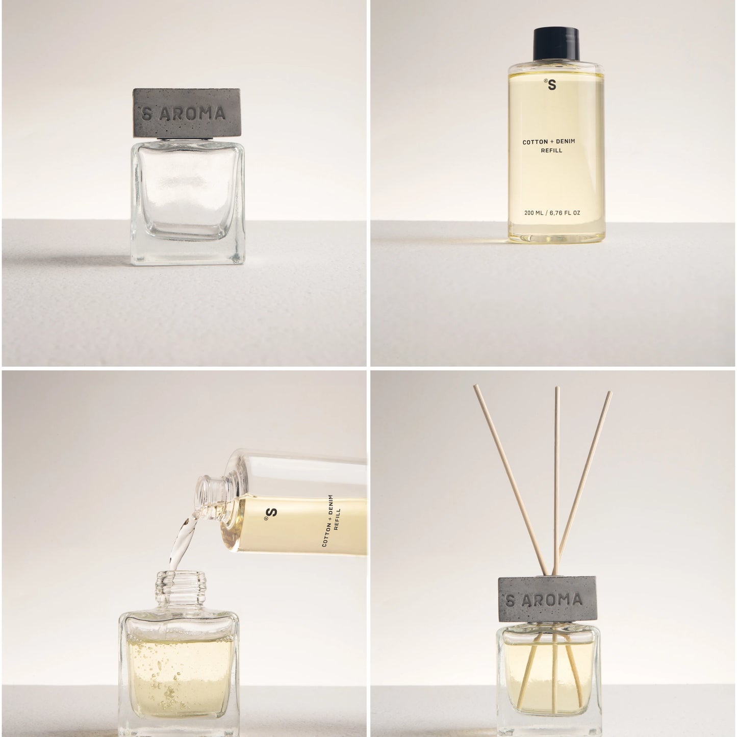 Home fragrance "COTTON +DENIM"