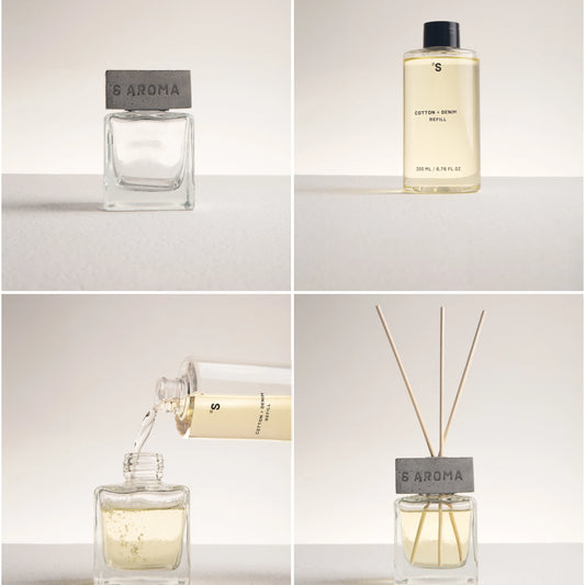 Home fragrance "COTTON +DENIM"