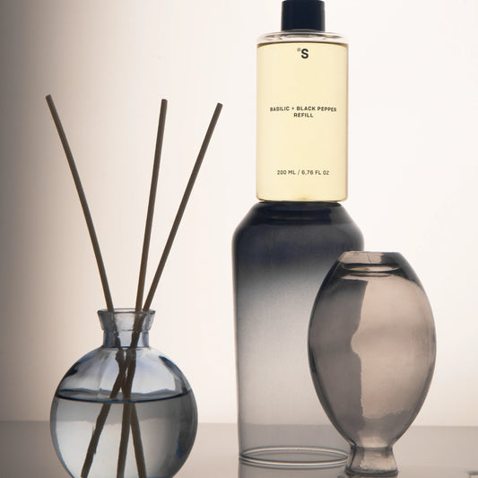 Refill BASILIC + BLACK PAPER 200 ml