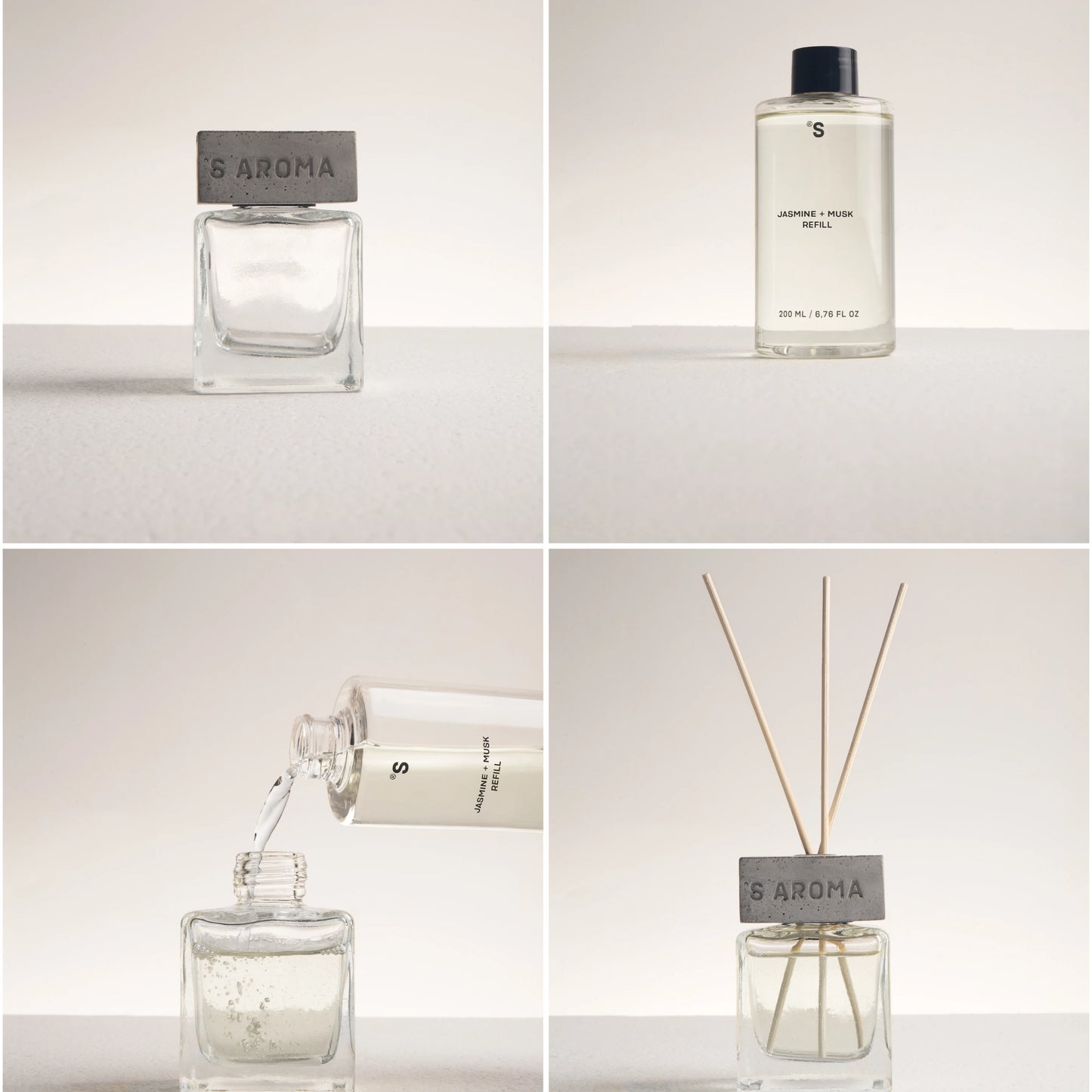 Refill JASMINE + MUSK 200 ml